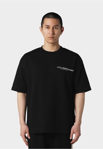 Irasuto Studios Shirt 'Bushi' in Zwart: voorkant