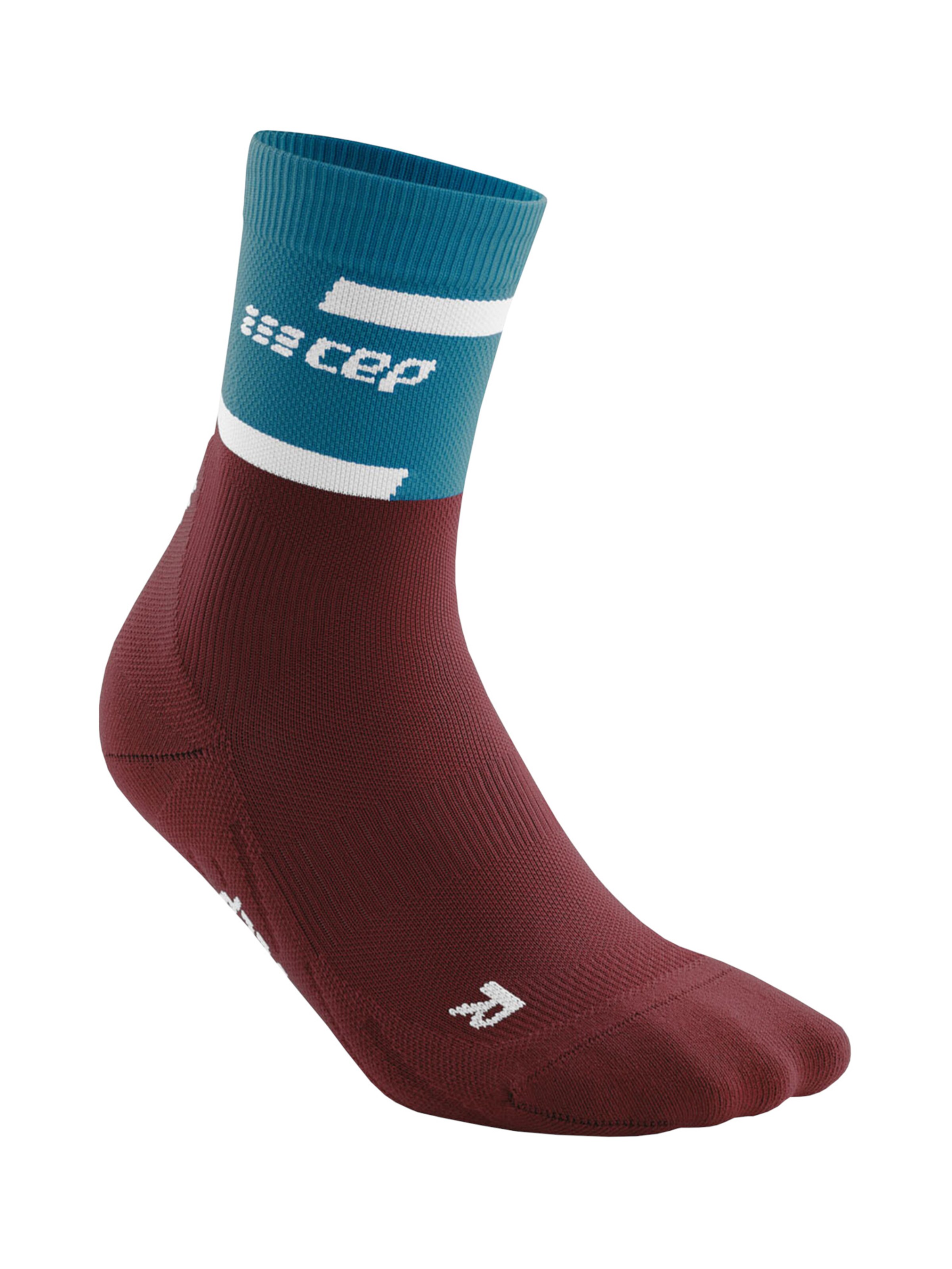 CEP Athletic Socks in Red: front