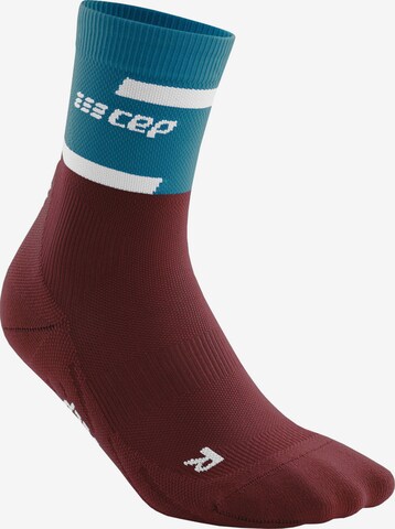 CEP Athletic Socks in Red: front