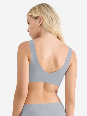 SLOGGI T-shirt Bra ' Blue ZERO Feel 20 ' in Grey