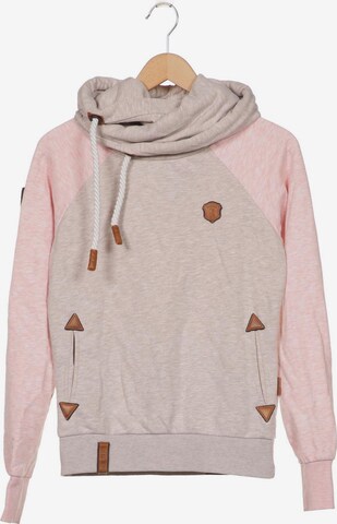 naketano Sweatshirt & Zip-Up Hoodie in M in Beige: front