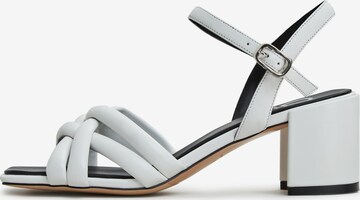 CESARE GASPARI Sandals in White