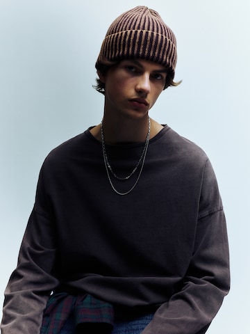 Pull&Bear Čiapky 'STWD' - Hnedá