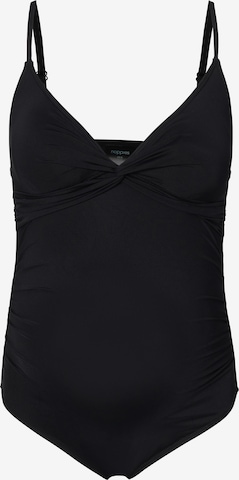 Noppies Badeanzug 'Santi' in Schwarz: Vorderseite