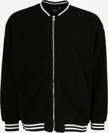 Only & Sons Big & Tall Between-Season Jacket 'KYLER' in Black: front