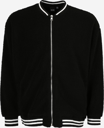 Veste mi-saison 'KYLER' Only & Sons Big & Tall en noir : devant