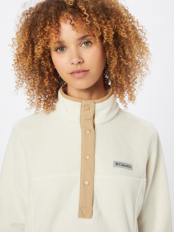 COLUMBIA Athletic Sweater 'Benton Springs' in Beige