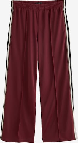 Next - regular Pantalón en rojo: frente