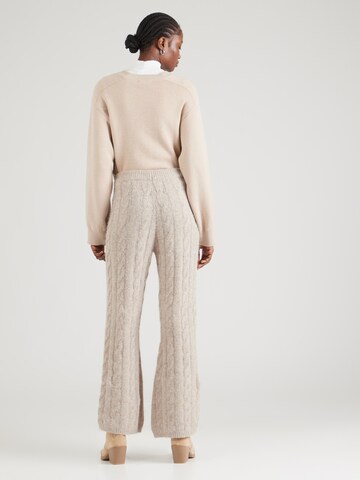 TOPSHOP - Bootcut Pantalón en beige