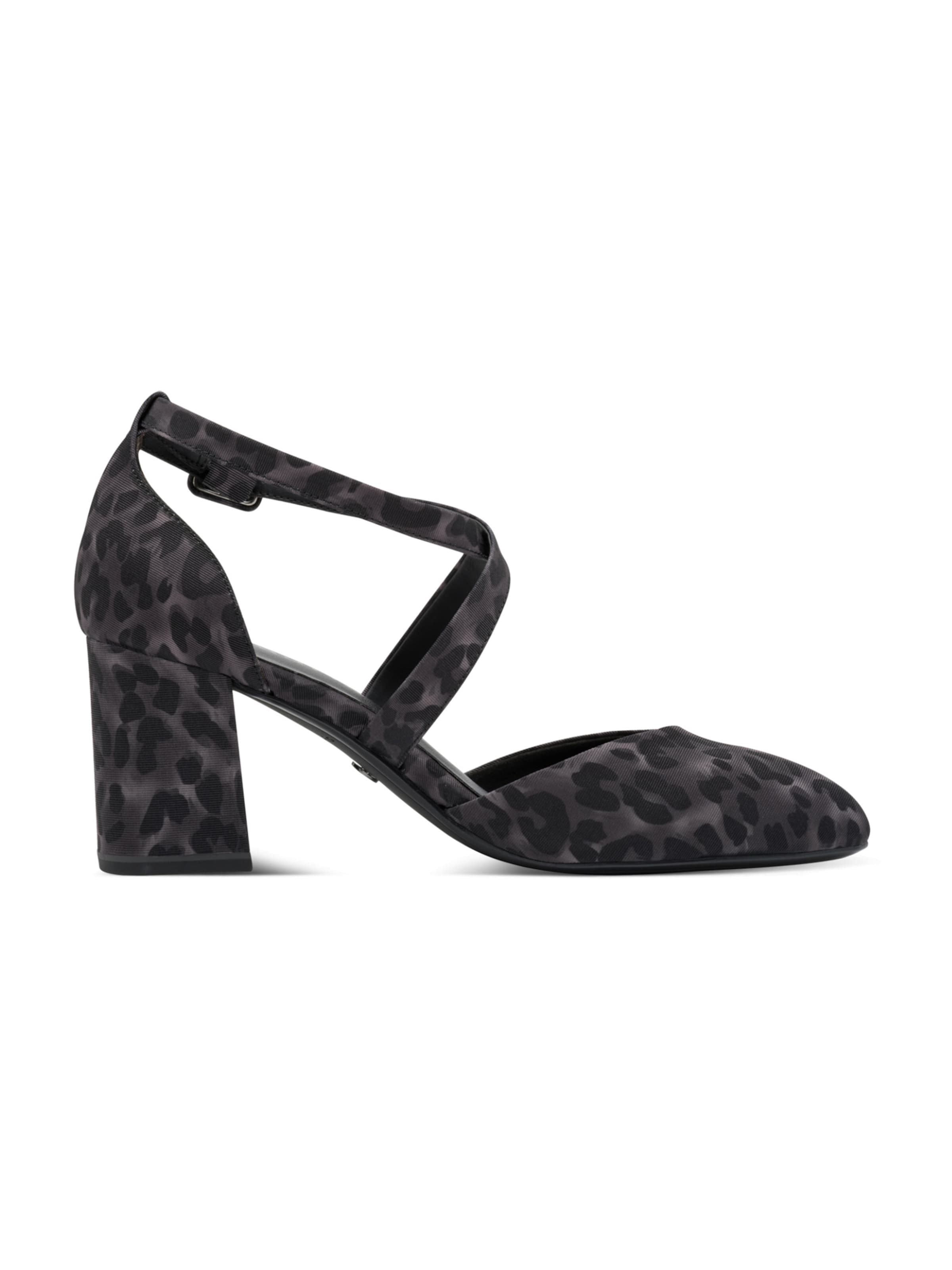 Tamaris Лодочки с открытой пяткой в Серый