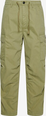 Superdry Loosefit Cargobroek in Groen: voorkant