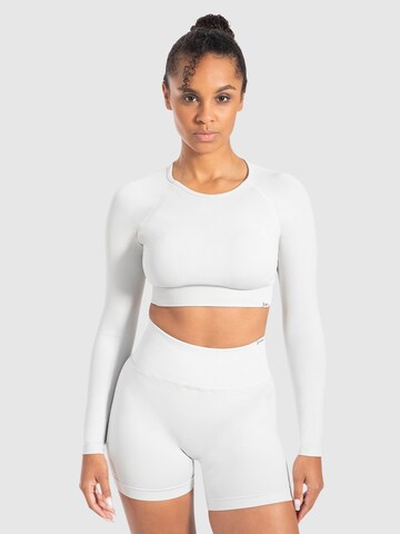 T-shirt fonctionnel 'Maysa' Smilodox en gris : devant