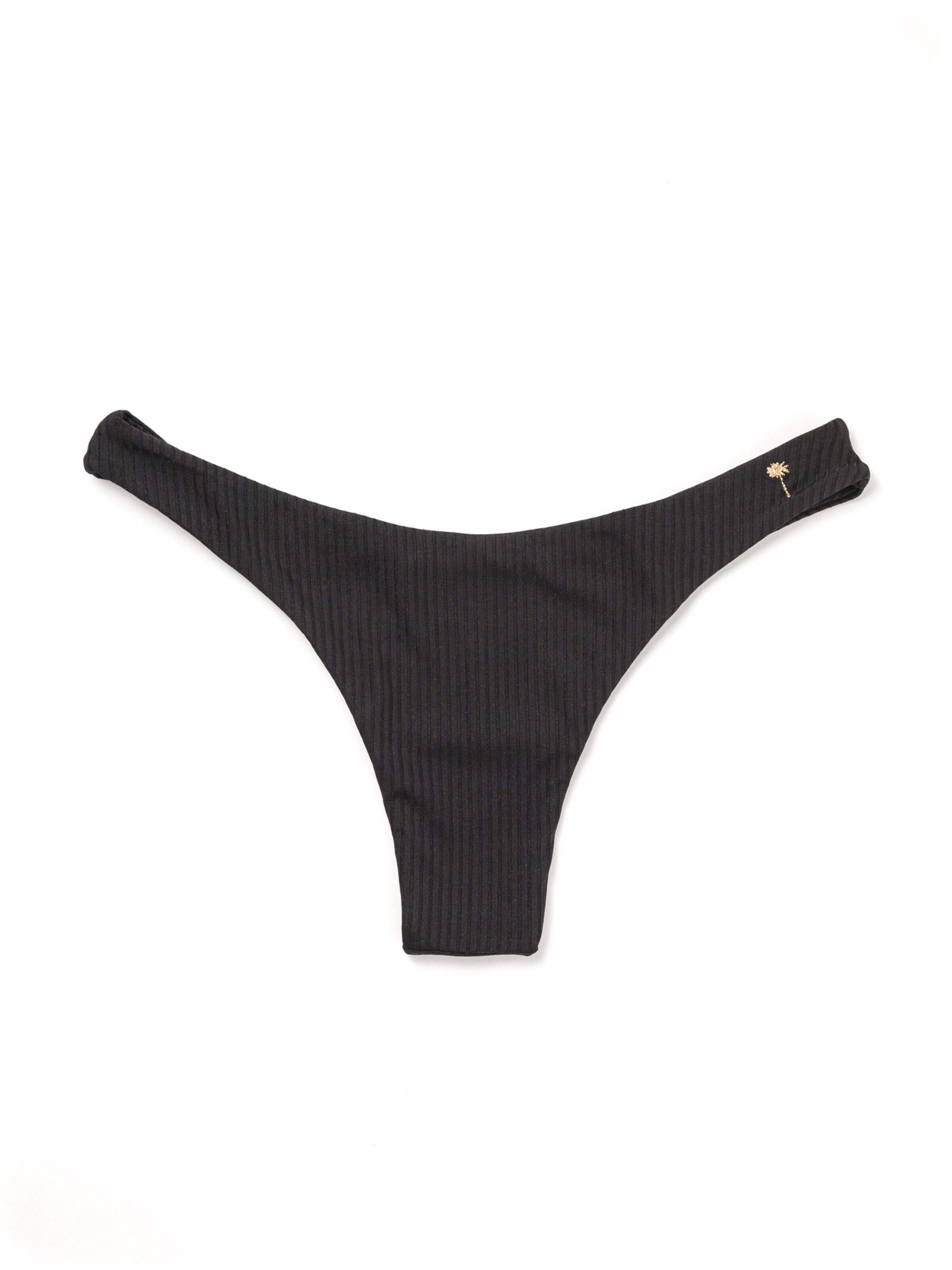Matia Beachwear Bikini Bottoms 'Samm' in Black: front