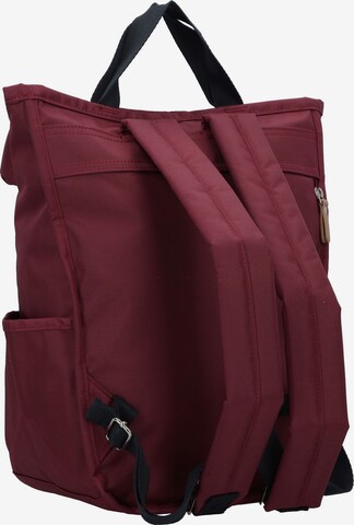 Harvest Label Backpack 'Kuju' in Red