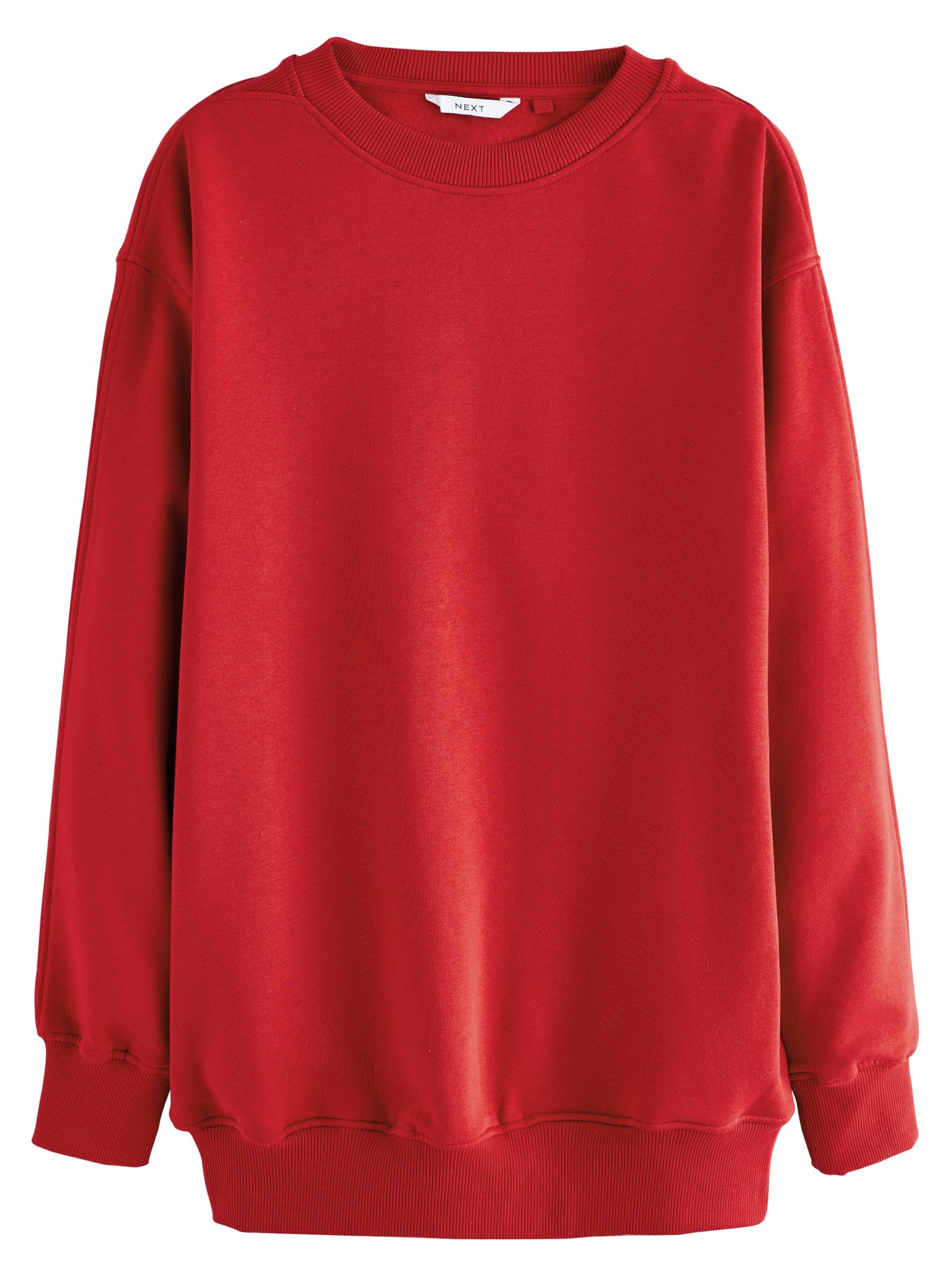 Next Sweatshirt 'Essentials' in Cherry red, Item view