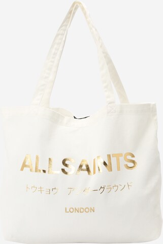 AllSaintsShopper torba - bijela boja