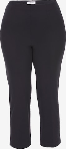 KjBRAND Slim fit Pants in Black: front