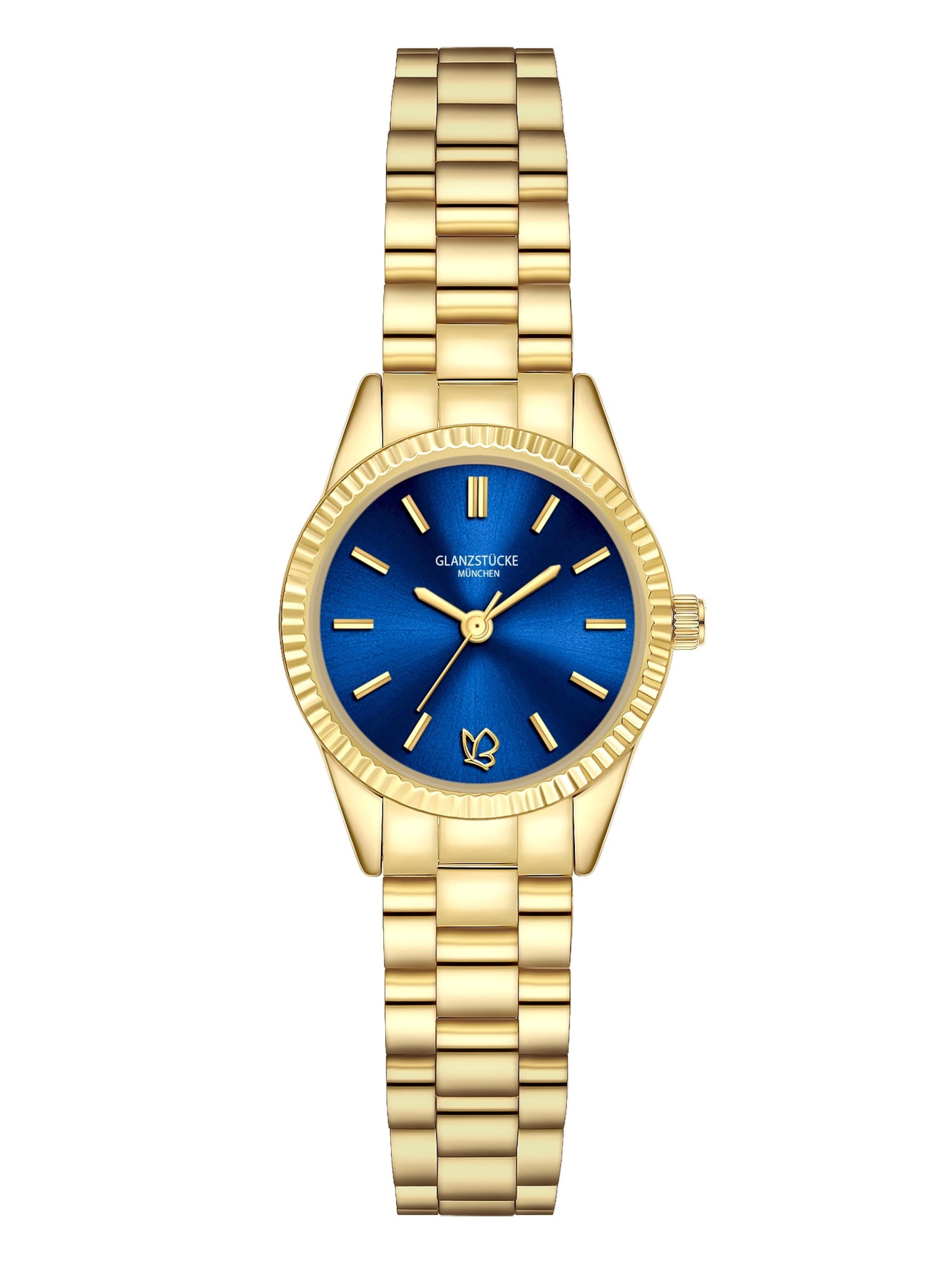 Glanzstücke München Analoog horloge in Goud: voorkant