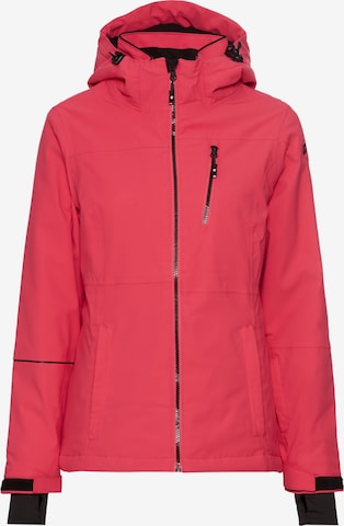 KILLTEC Outdoorjacke in Pink: Vorderseite