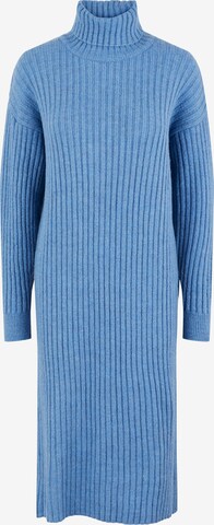 Pieces Tall Knitted dress 'Silla' in Blue: front