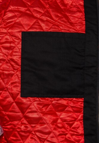 Giacca di mezza stagione 'Red Baron' di King Kerosin in nero