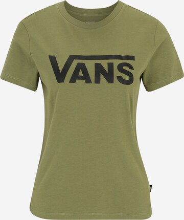 T-shirt 'FLYING V' VANS en vert : devant