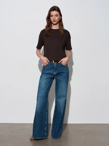 T-shirt Dilvin en marron
