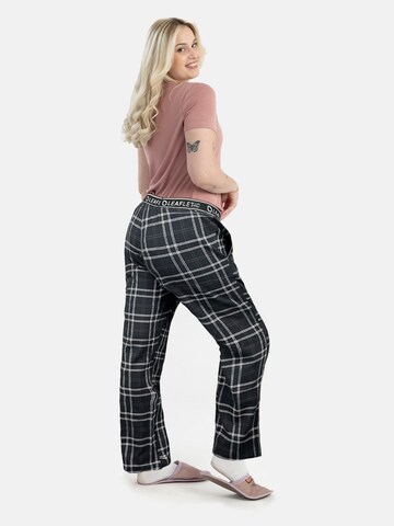 Pantaloncini da pigiama 'Leafletic Women’s Night Wear Long Pajama' di LEAFLETIC in nero