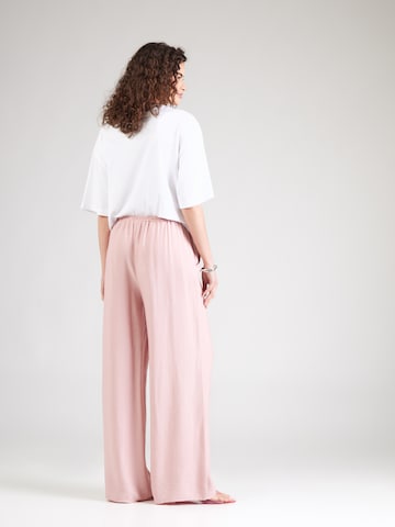 ABOUT YOU Wide leg Broek 'Lenni' in Roze