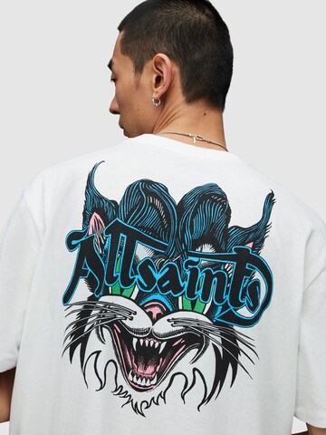 AllSaints - Camiseta 'TOMKAT' en blanco