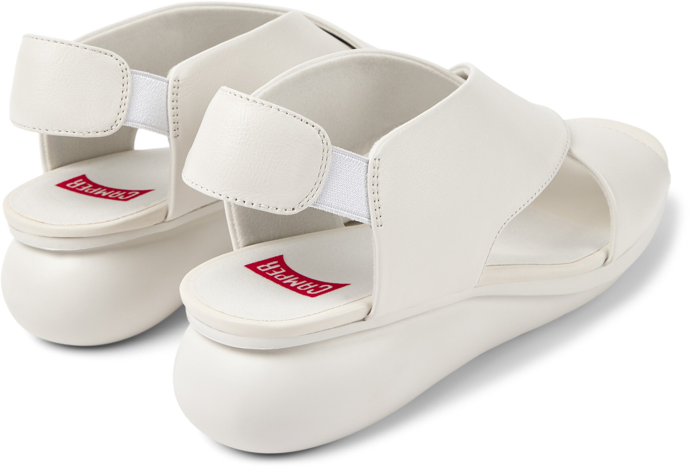 CAMPER Strap sandal ' Balloon ' in White