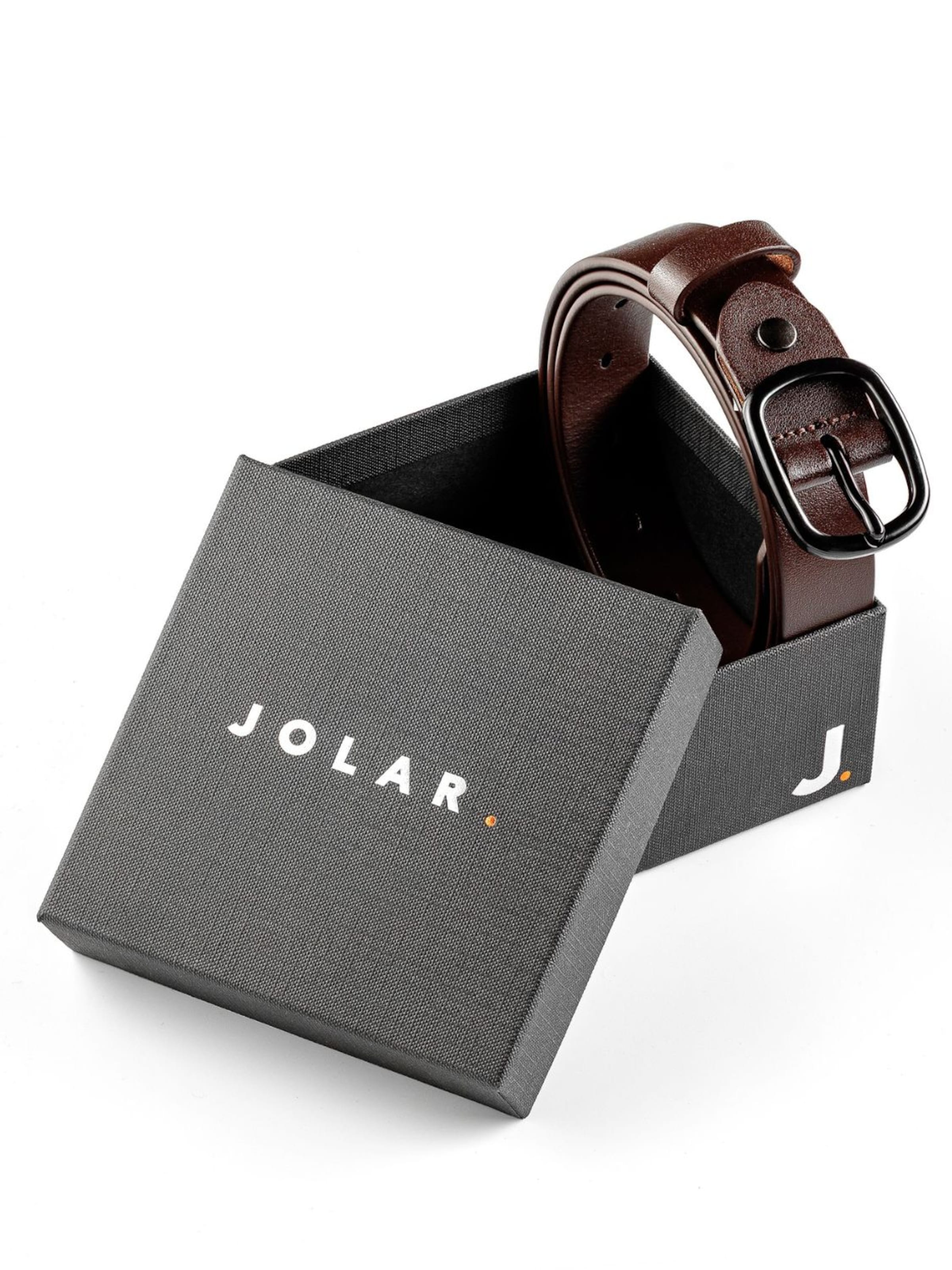 jolar Belt 'PREMIUM' in Brown