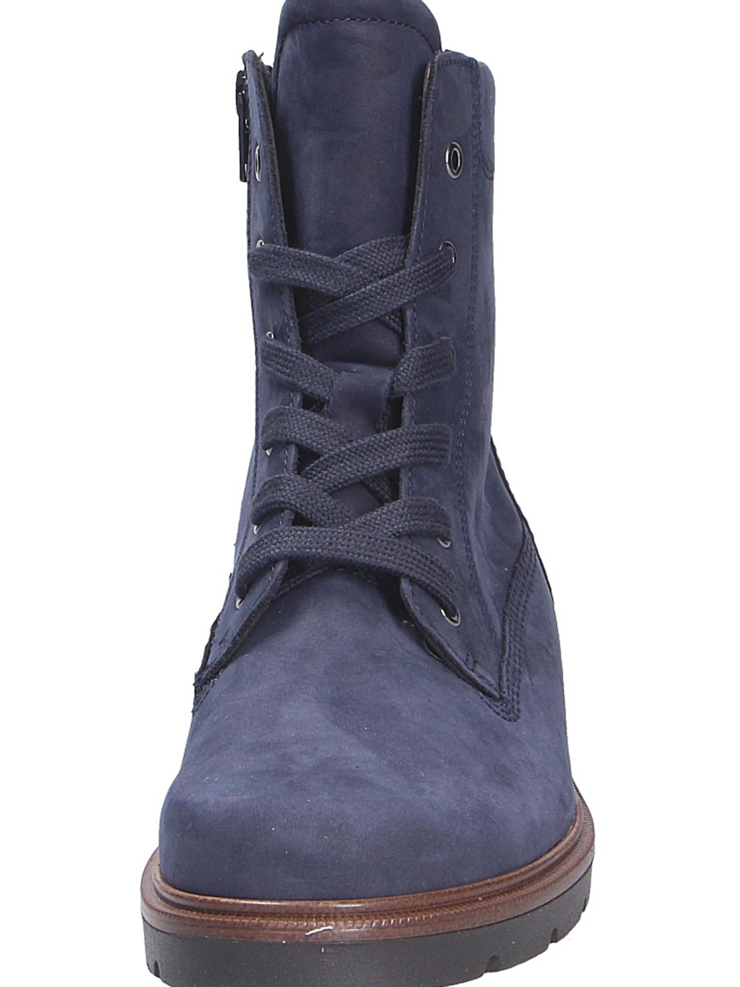 GABOR Lace-Up Boots in Blue