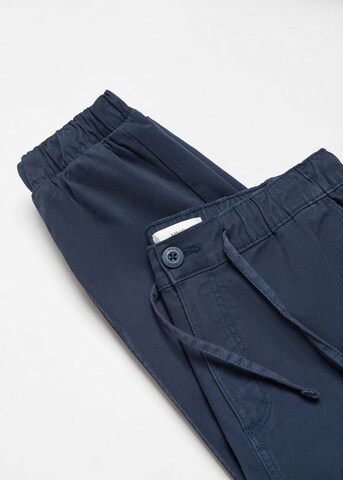 MANGO TEEN Tapered Pants in Blue