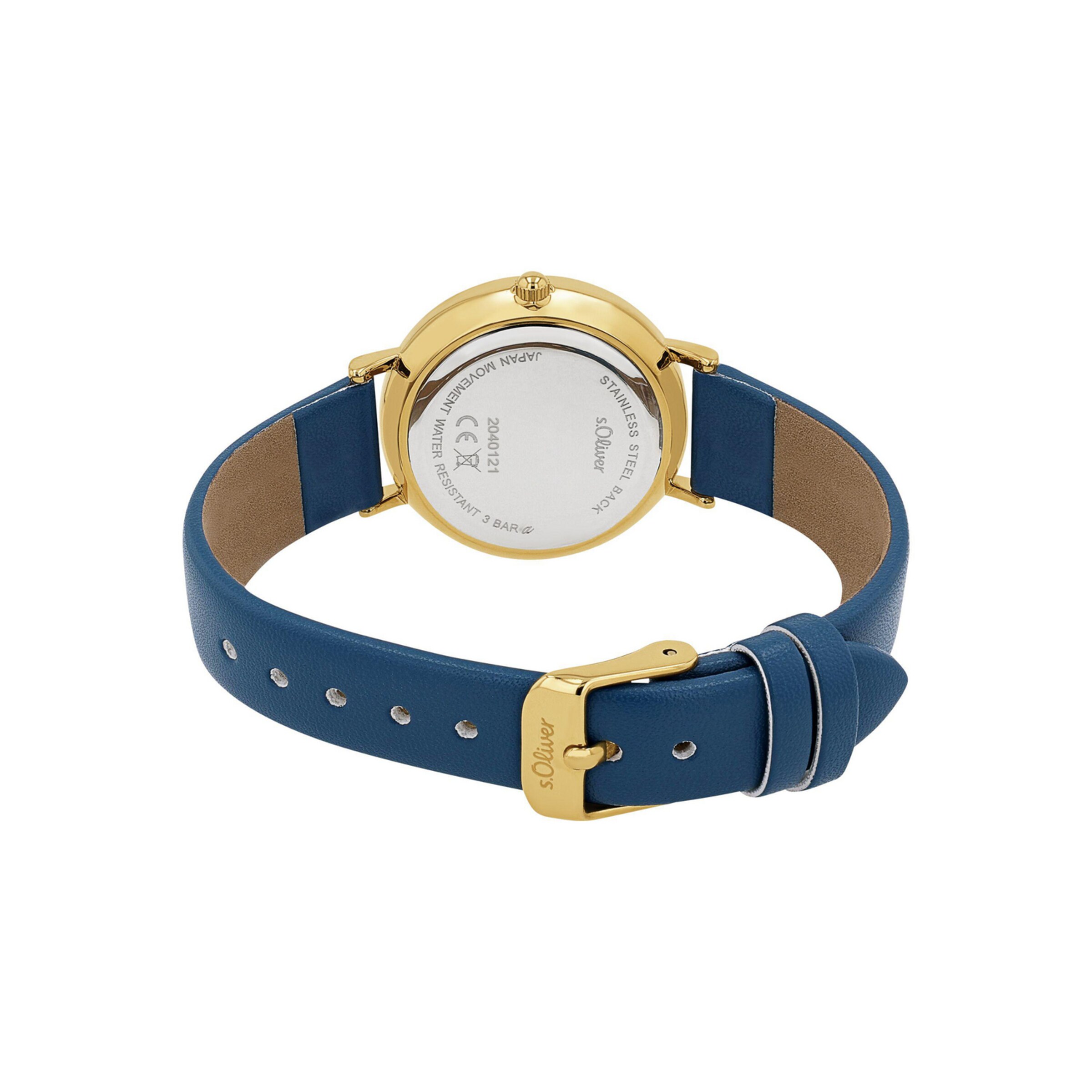 s.Oliver Analog Watch in Blue