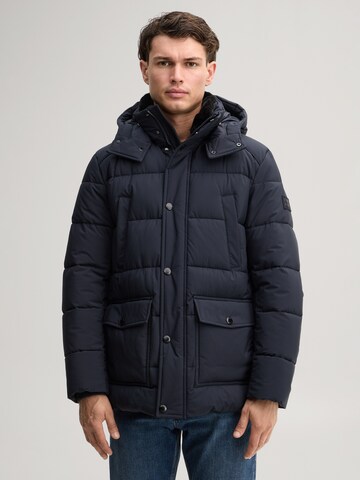 JOOP! Jeans Tussenparka in Blauw: voorkant