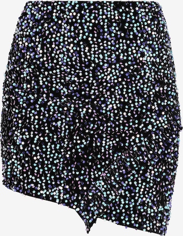 Jupe faina en gris : devant