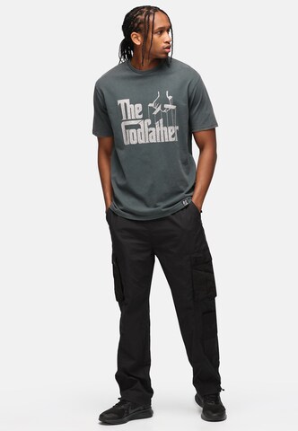 Recovered T-Shirt 'The Godfather Strings Logo' in Schwarz