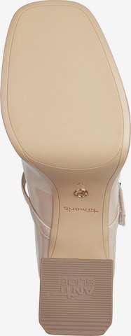 TAMARIS Γόβες slingback σε μπεζ