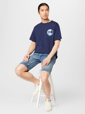 T-Shirt North Sails en bleu