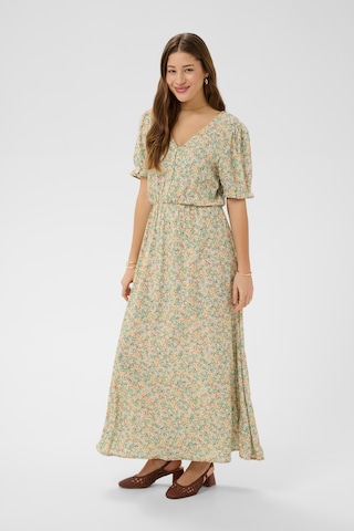 Robe 'CRTiah' Cream en vert