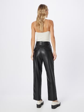 Warehouse Loose fit Pleat-Front Pants in Black