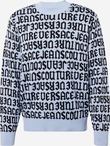 Pull versace bleu hotsell