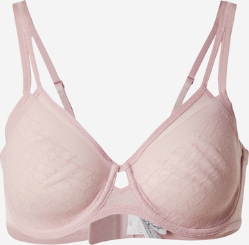 TRIUMPH Бюстгальтер 'Signature Sheer' в Ярко-розовый: спереди