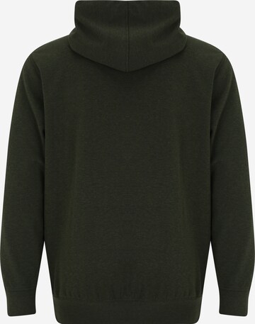 Jack & Jones Plus Zip-Up Hoodie 'Air' in Green