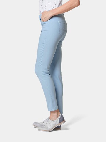 Coupe slim Jean 'Bella' Goldner en bleu