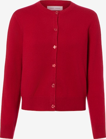 Cardigan ' Saboston ' Samsøe Samsøe en rouge : devant