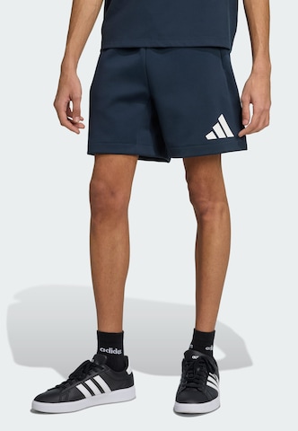 Regular Pantalon de sport 'Z.N.E.' ADIDAS SPORTSWEAR en bleu : devant