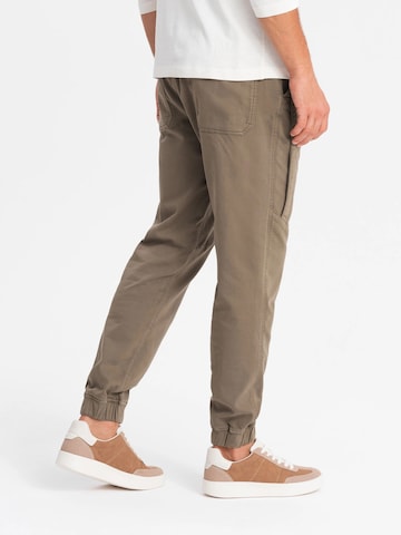 Ombre Tapered Trousers 'OM-PAJO-0202' in Brown