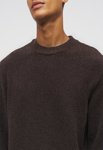 JACK & JONES Sweater 'JORNORREBRO' in Brown